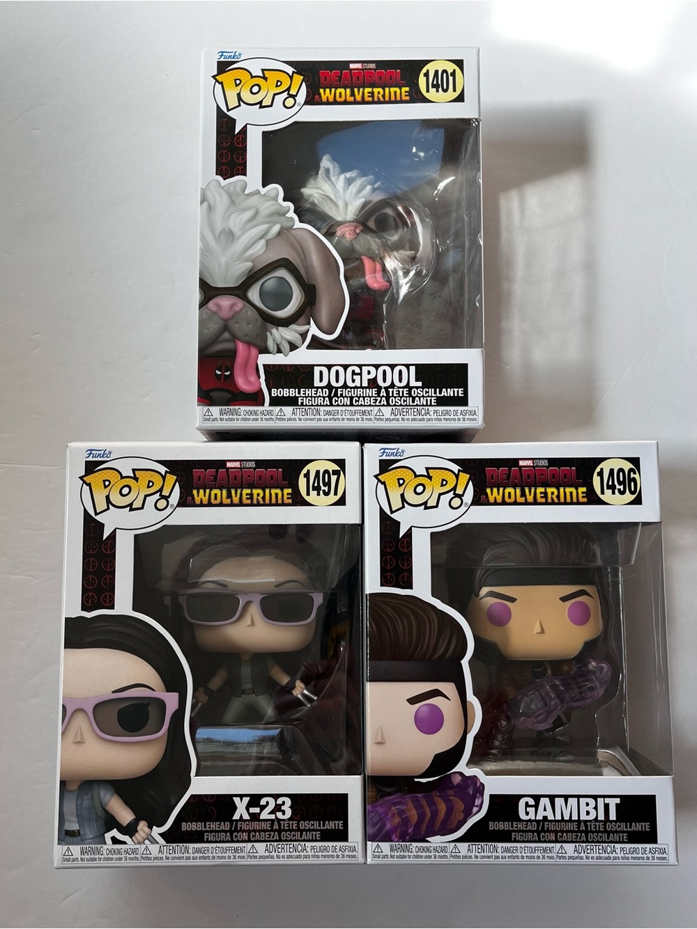 Funko Pop Deadpool Wolverine Bundle